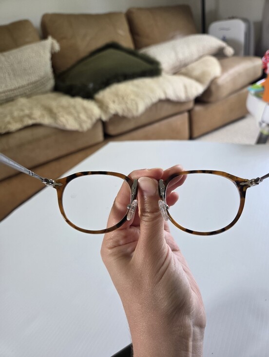 Persol Calligrapher Edition 3168-V Tortoise Glasses Frames 50mm Italy READ RX main image 5